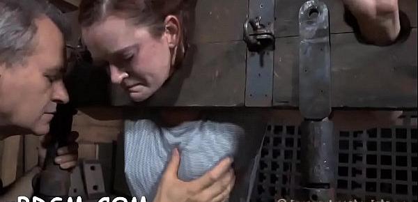  Boxed up girl is  tortured